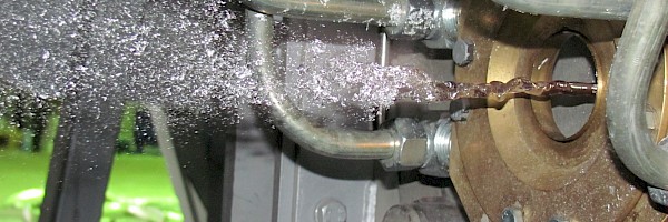 Atomizing of liquid aluminium