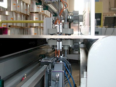 Wirbelstromprüfung von Aluminiumplatten