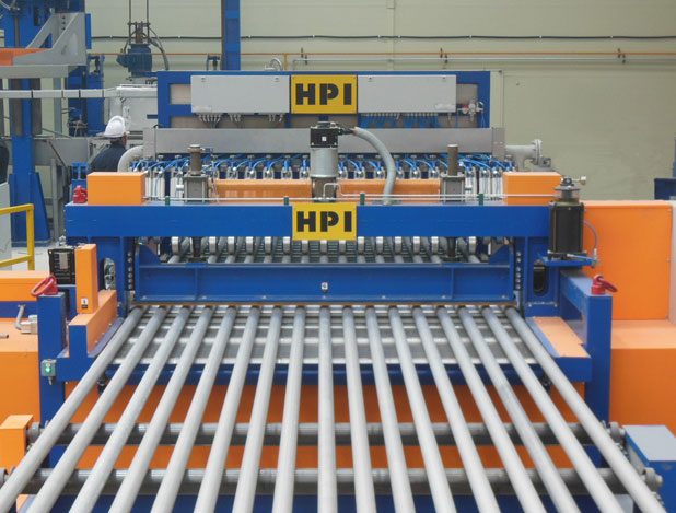 Multi strand casting of forging billets