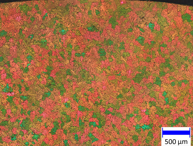 Typische Mikrostruktur