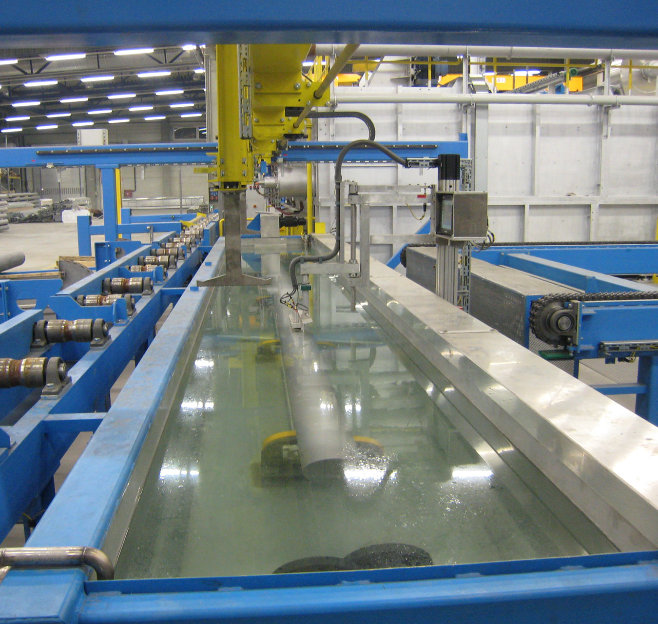 Ultraschall Prüfanlage